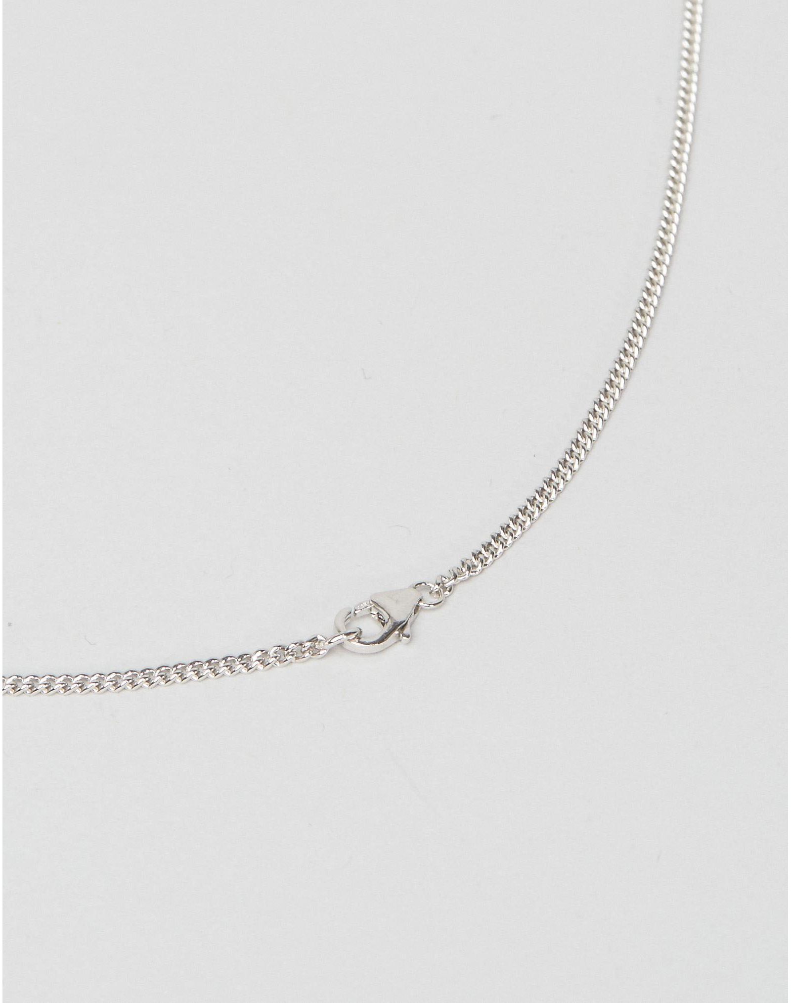 Serge De Nimes Triangle Symbol Pendant Necklace In Solid