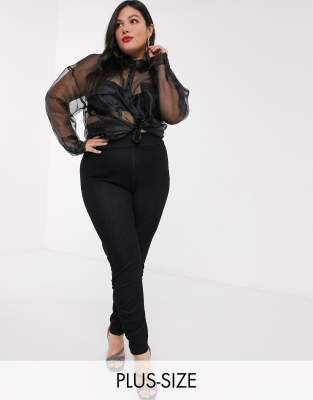 Simply Be jeggings in black - Click1Get2 Promotions