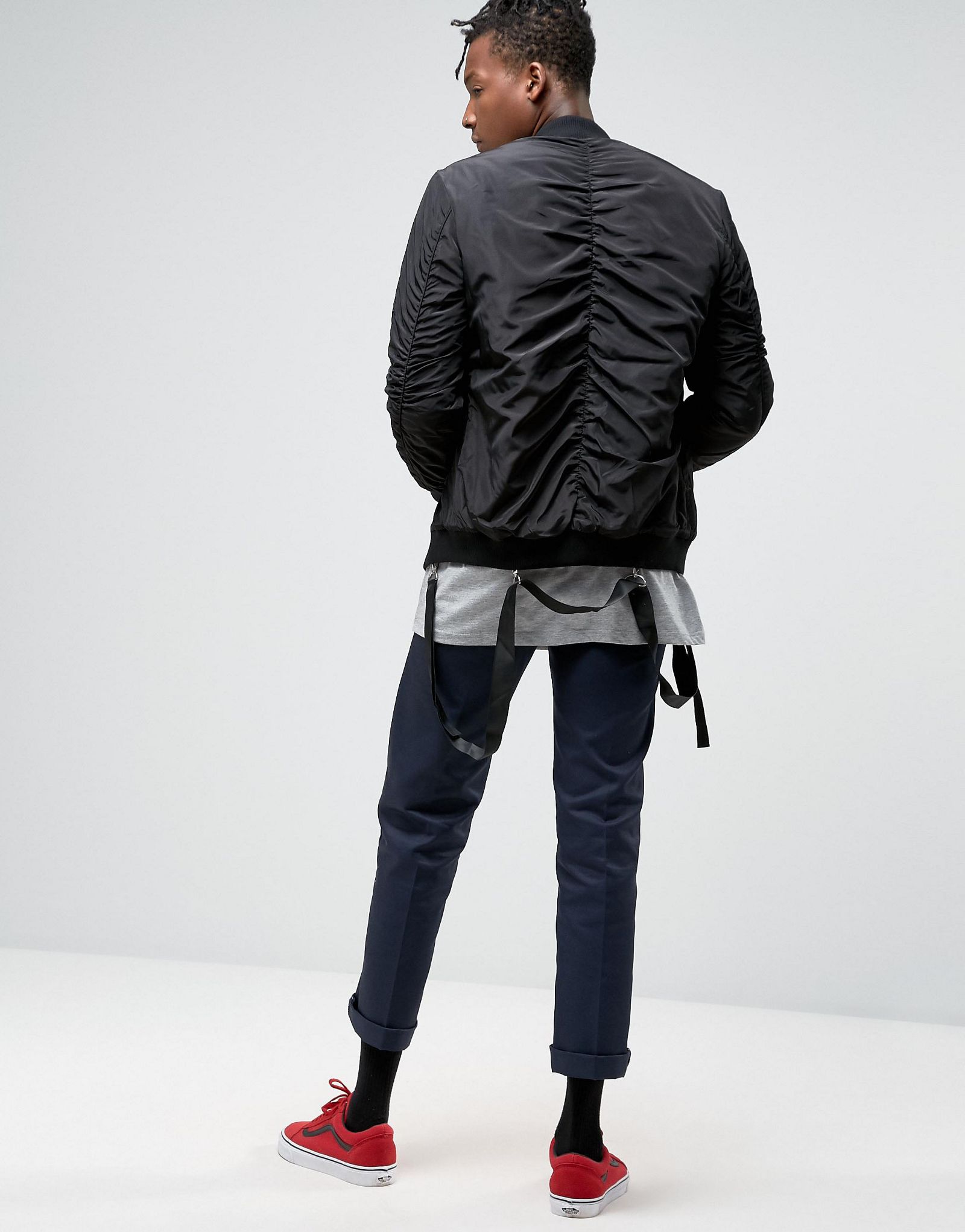 Sixth June Bomber Jacket With Detachable Straps