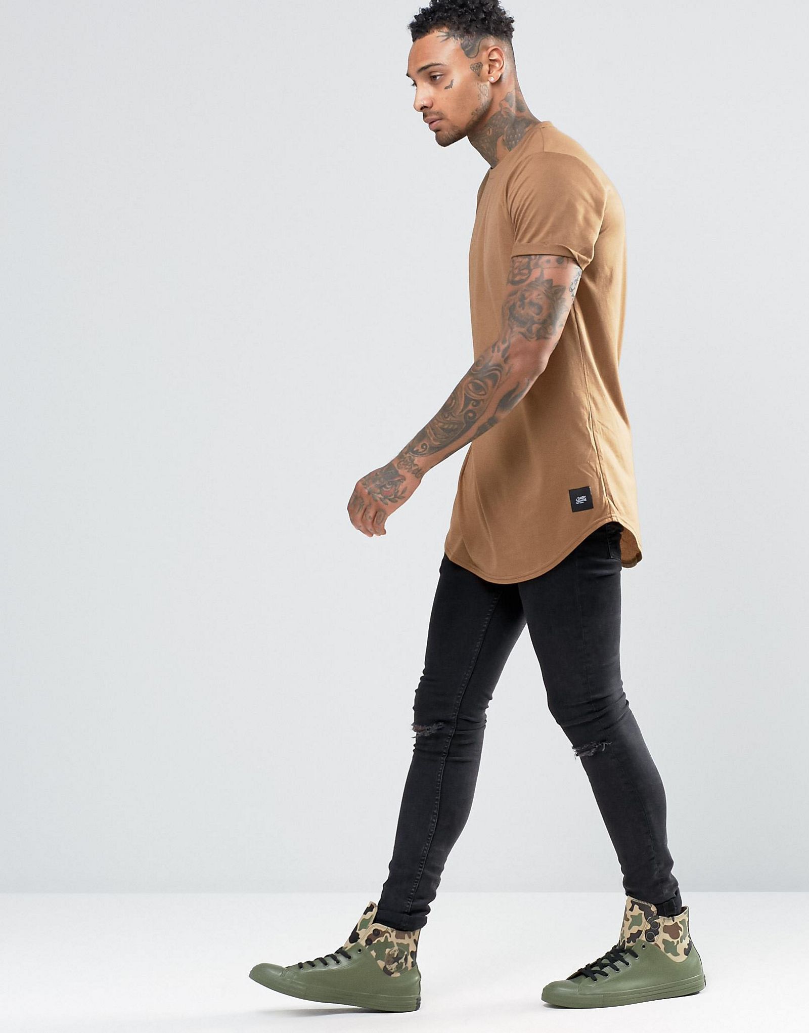 Sixth June T-Shirt With Curved Hem