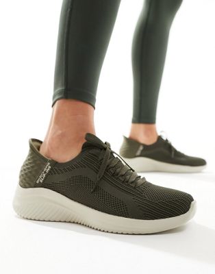 Ultra Flex 3.0 Brilliant Path Shoes in Olive