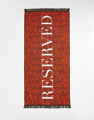 South Beach beach towel in animal print - Click1Get2 Cyber Monday