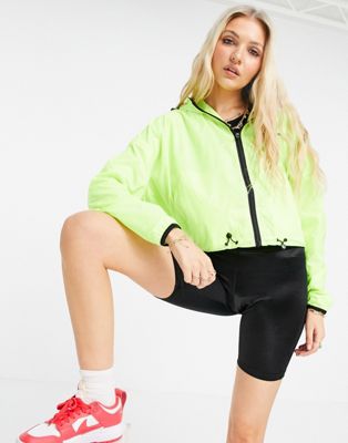 Superdry Sport active lightweight batwing jacket in neon yellow - Click1Get2 Black Friday