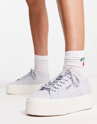 2790 flatform trainers in grey