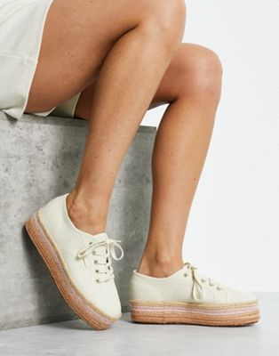 2790 Rope espadrille trainers in sand