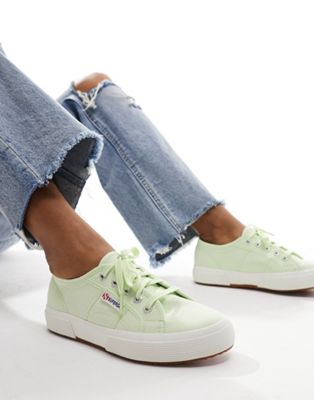 trainers in green