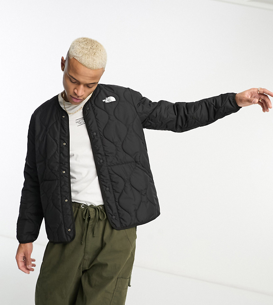 The North Face Ampato quilted liner jacket in black Exclusive at ASOS