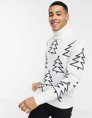 mens christmas jumpers navy