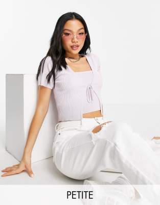 Threadbare Petite Keegan knitted cami top and cardigan set in lavender blue - Click1Get2 Deals&set=par&sort_by=highest Price
