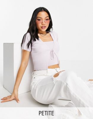 Threadbare Petite Keegan knitted cami top and cardigan set in lavender blue - Click1Get2 Promotions&sale=mega Discount&secure=symbol&tag=asos&sort_by=lowest Price