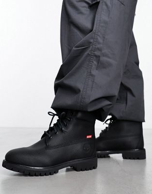 6 inch premium boots in black
