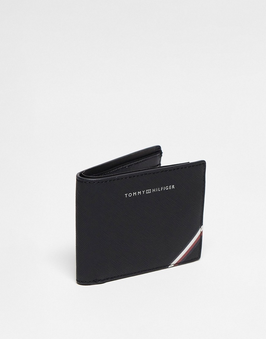 Tommy Hilfiger central mini cc wallet in black
