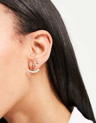 Tommy Hilfiger ear jacket earrings - Click1Get2 Deals