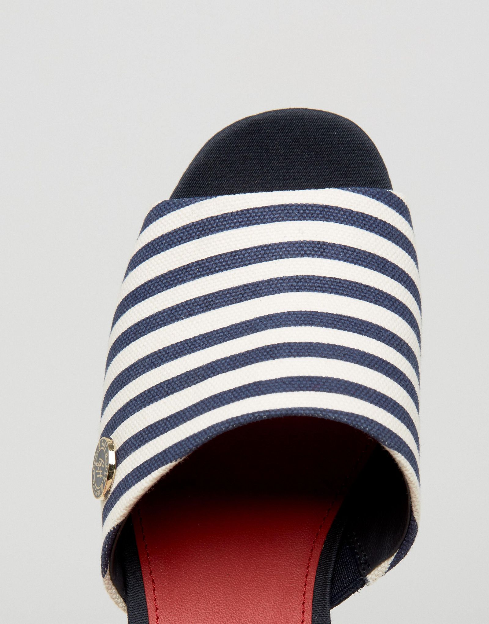 Tommy Hilfiger Gigi Hadid Stripe Wedge Sandals