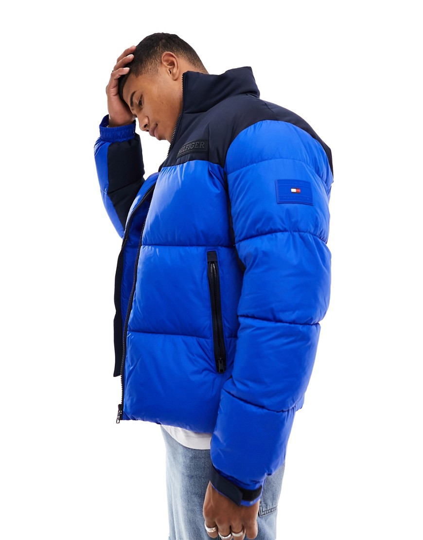 Tommy Hilfiger new york puffer jacket in ultra blue