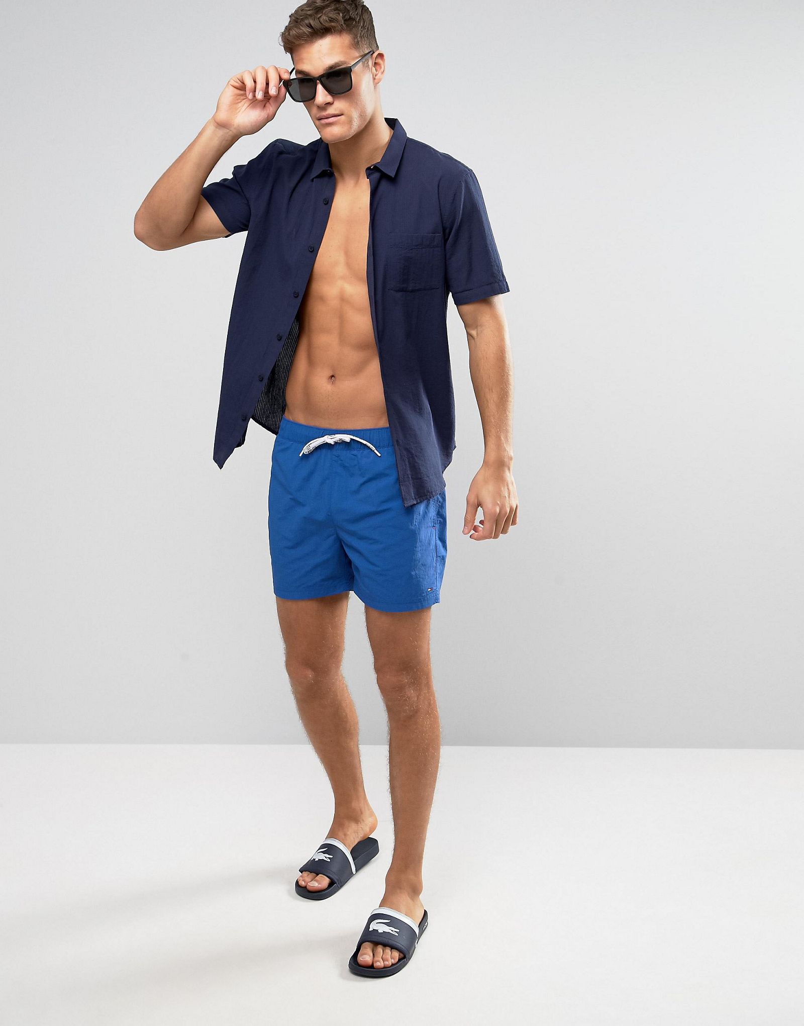 Tommy Hilfiger Swimshorts In Blue