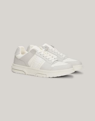 Cupsole Fine-Cleat Trainers in Light Grey