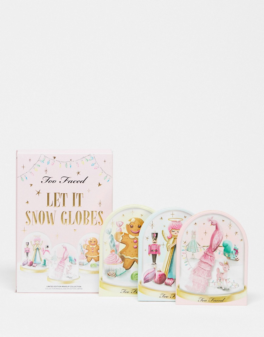 Too Faced Let It Snow Globes- Limited Edition Eyeshadow Palette-Multi