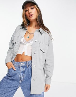 Topshop lightweight jacket in blue - Click1Get2 Coupon