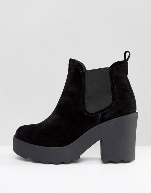Truffle Collection | Truffle Collection Chunky Heel Chelsea Boot