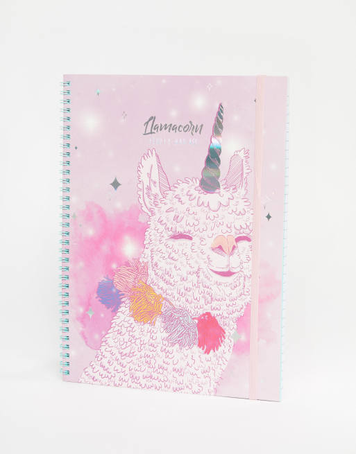 TYPO Typo A4 Llamacorn Spin Out Notebook