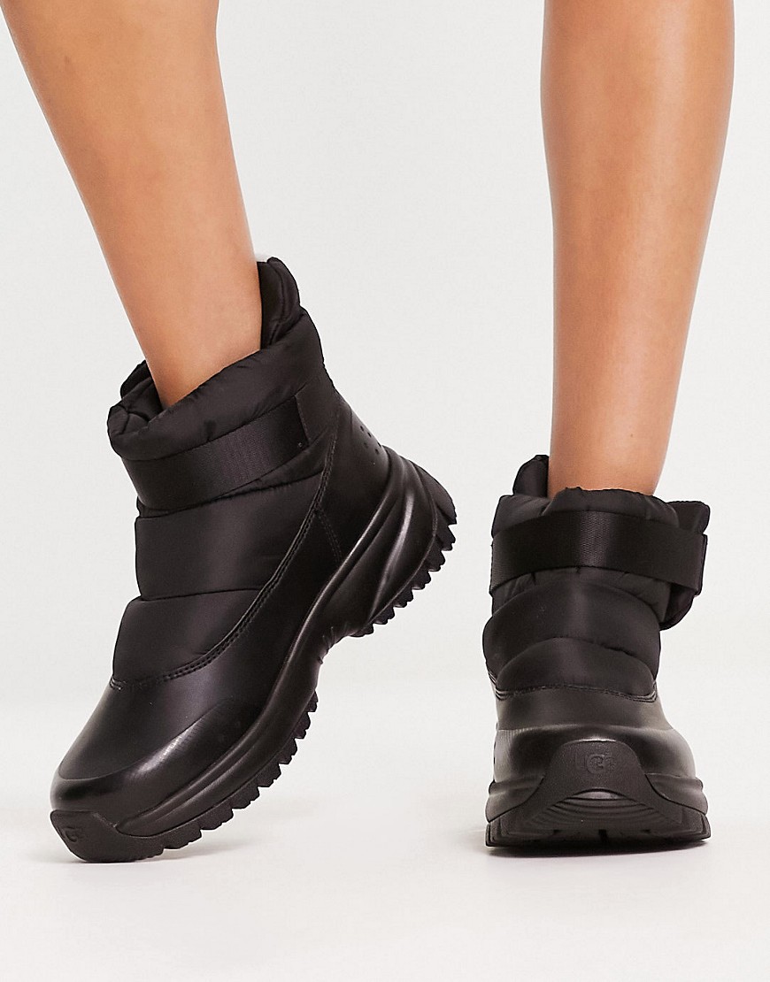 UGG Yose Puff boots in black
