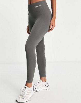 Urban Threads seamless gym leggings in gray - Click1Get2 Coupon