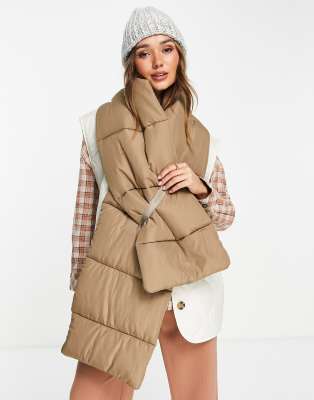 Urbancode padded scarf in camel - Click1Get2 Price Drop&set=par&sort_by=almost Gone