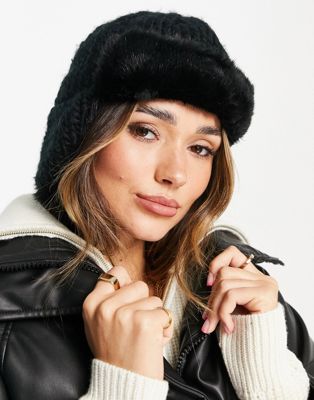 Urbancode trapper faux fur hat in black - Click1Get2 Coupon