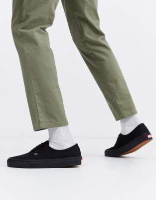 black vans authentic outfit