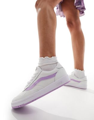 Cruze Too trainers in white and lilac