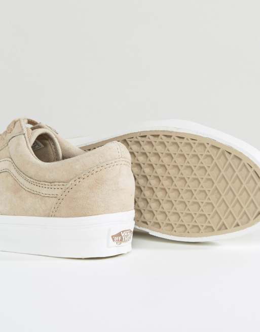 vans beige en daim vans beige en daim