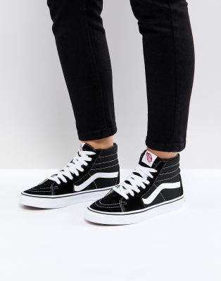 Vans – Sk8 – Baskets – Blanc et noir