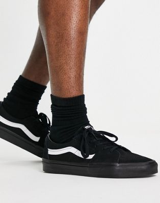 SK8-Low trainers in black with white side stripe