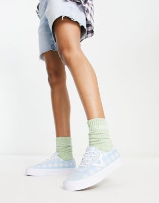 Sport Gingham trainers in blue
