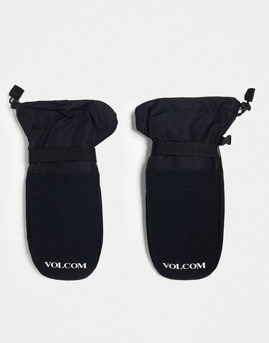 Volcom Millicent ski mittens in black