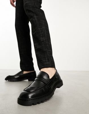 Milano loafers in black leather