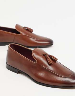 mocassin homme daim bleu marine