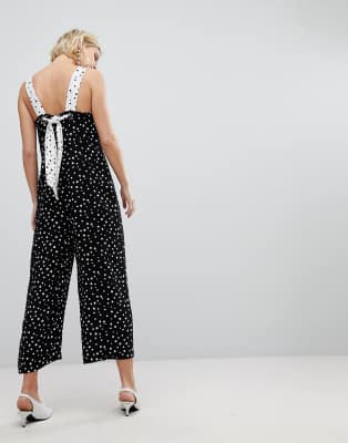 whistles polka dot jumpsuit