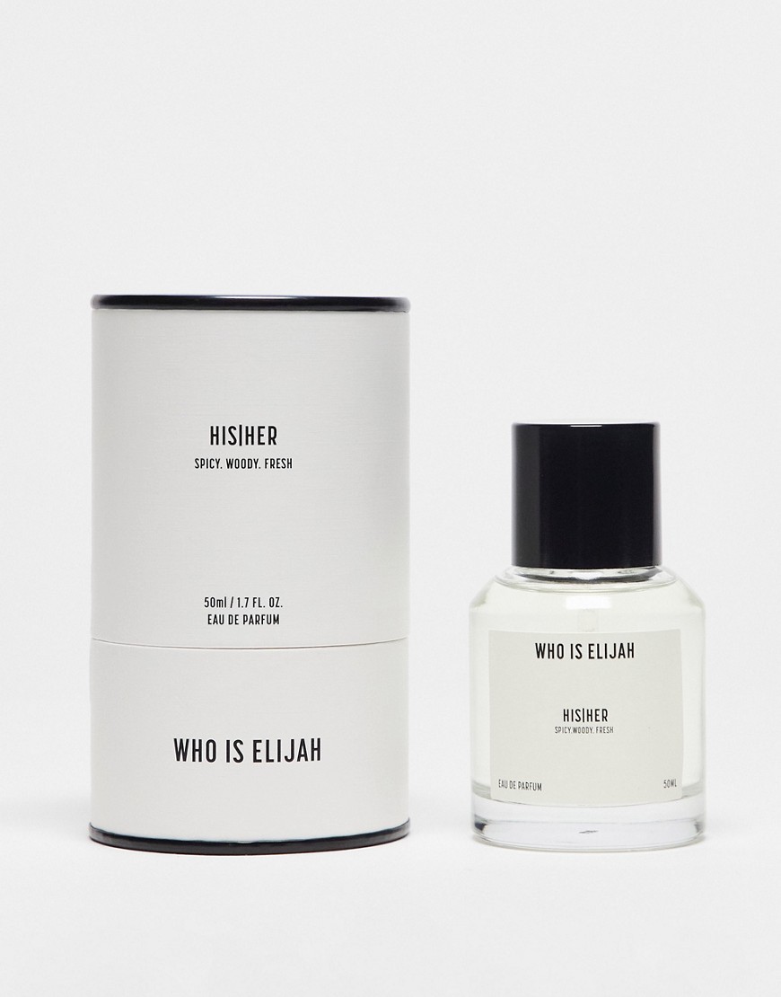 Who is Elijah His Her Eau De Parfum 50ml-No colour