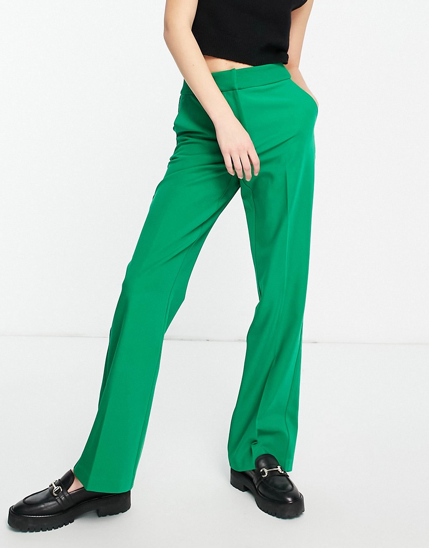 Y. A.S tailored dad trousers co-ord in bright green