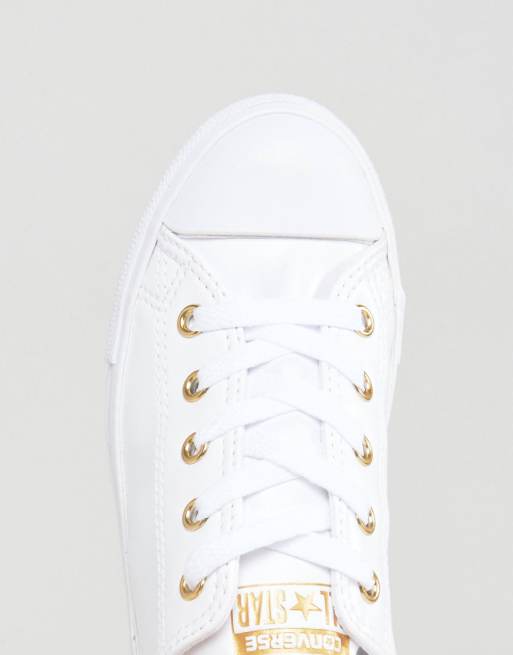 converse blancos con dorado converse blancos con dorado