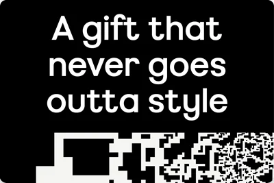 A gift that never goes outta style