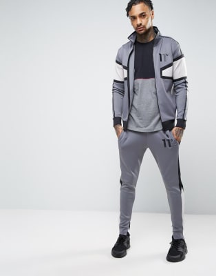 11 degrees mens tracksuit