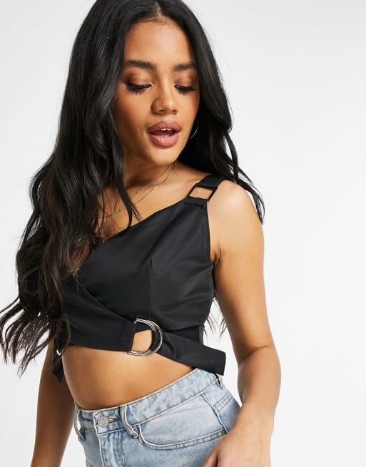 4th & Reckless - Co-ord set met utility broek in zwart