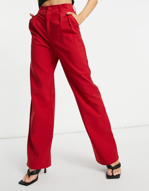 4th & Reckless Red Suit | ASOS