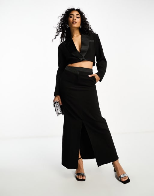 Buy Boohoo Heavy Weight Scuba Crepe Basic Midi Skirt In, 56% OFF