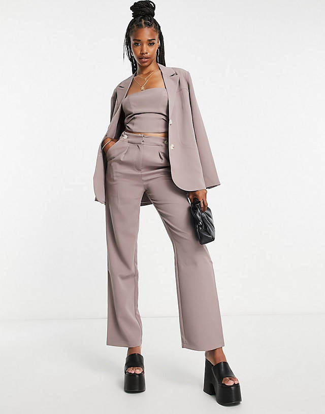 4th & Reckless Tall - co-ord in mocha