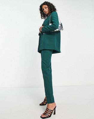 4th & Reckless Tall tailored co-ord in green