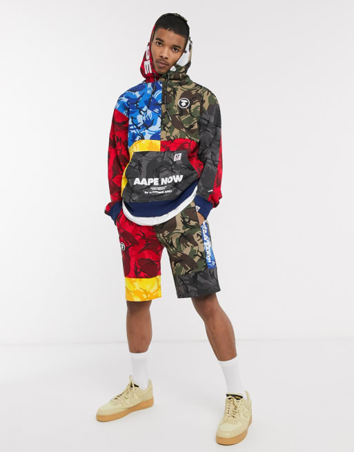 AAPE By A Bathing Ape – Trendy Boy – Kamouflagemönstrad träningsoverall